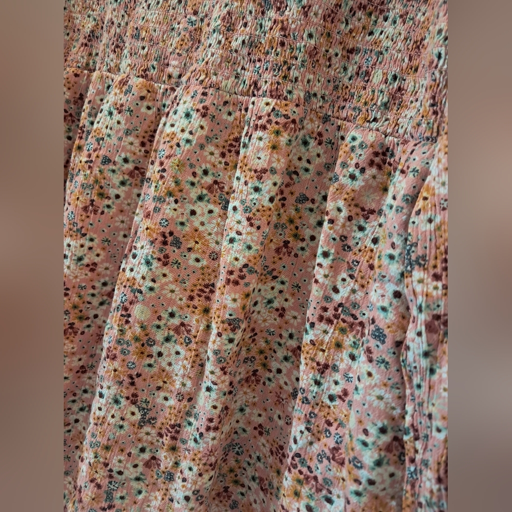 Sonoma Rust Floral Blouse - Picture 6 of 6